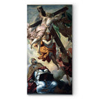 Tintoretto Apparition of the Cross Canvas Print