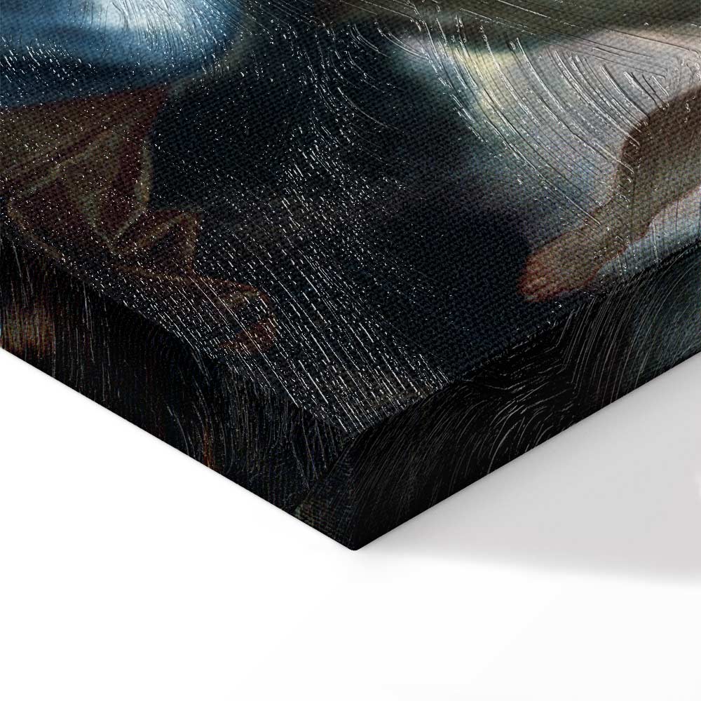 Tintoretto Apparition of the Cross Canvas Print