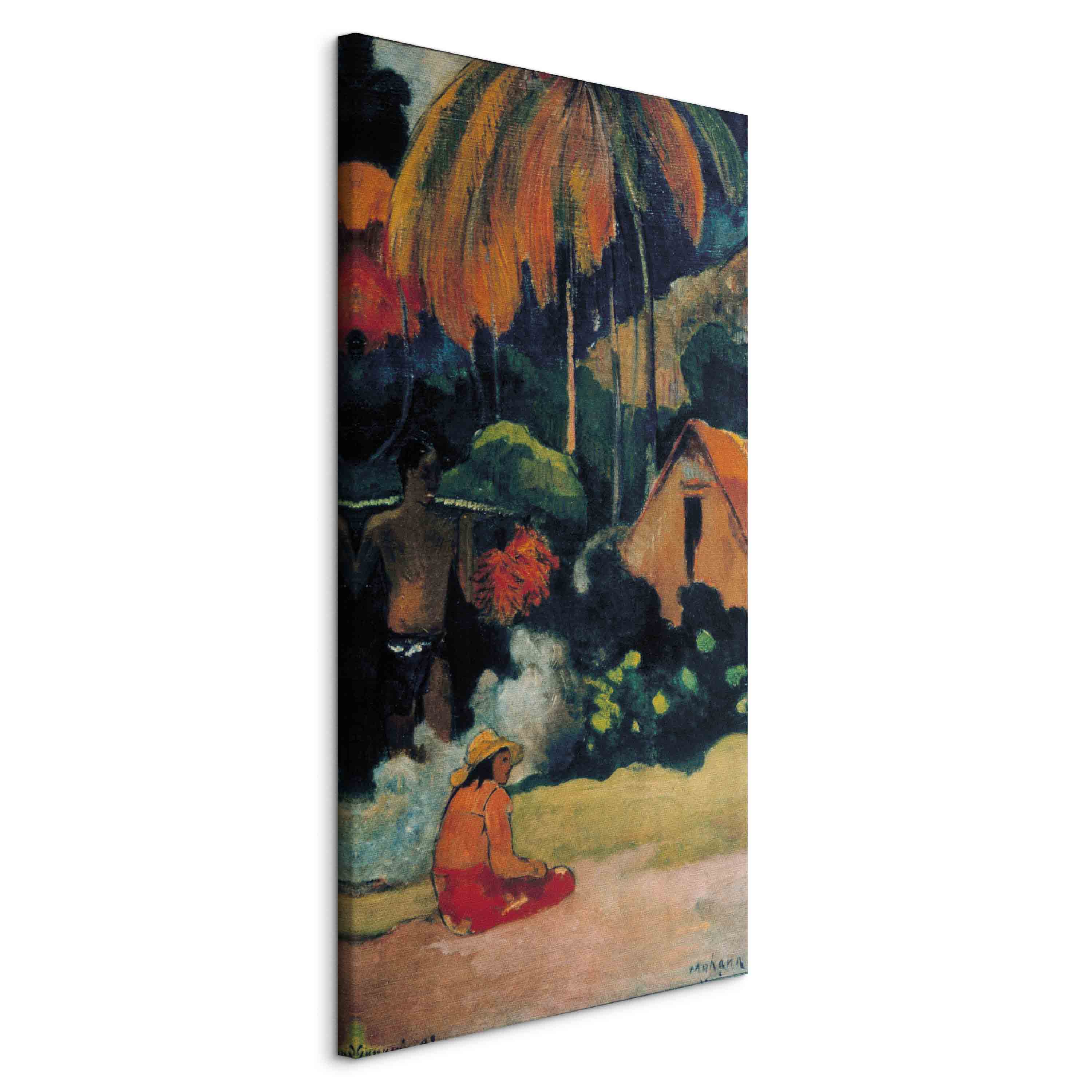 Canvas Print - Mahana maa II by Paul Gauguin