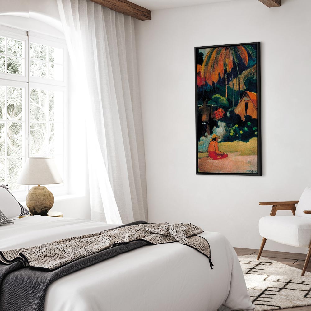 Leinwanddruck - Mahana maa II von Paul Gauguin