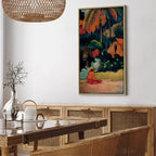 Leinwanddruck - Mahana maa II von Paul Gauguin