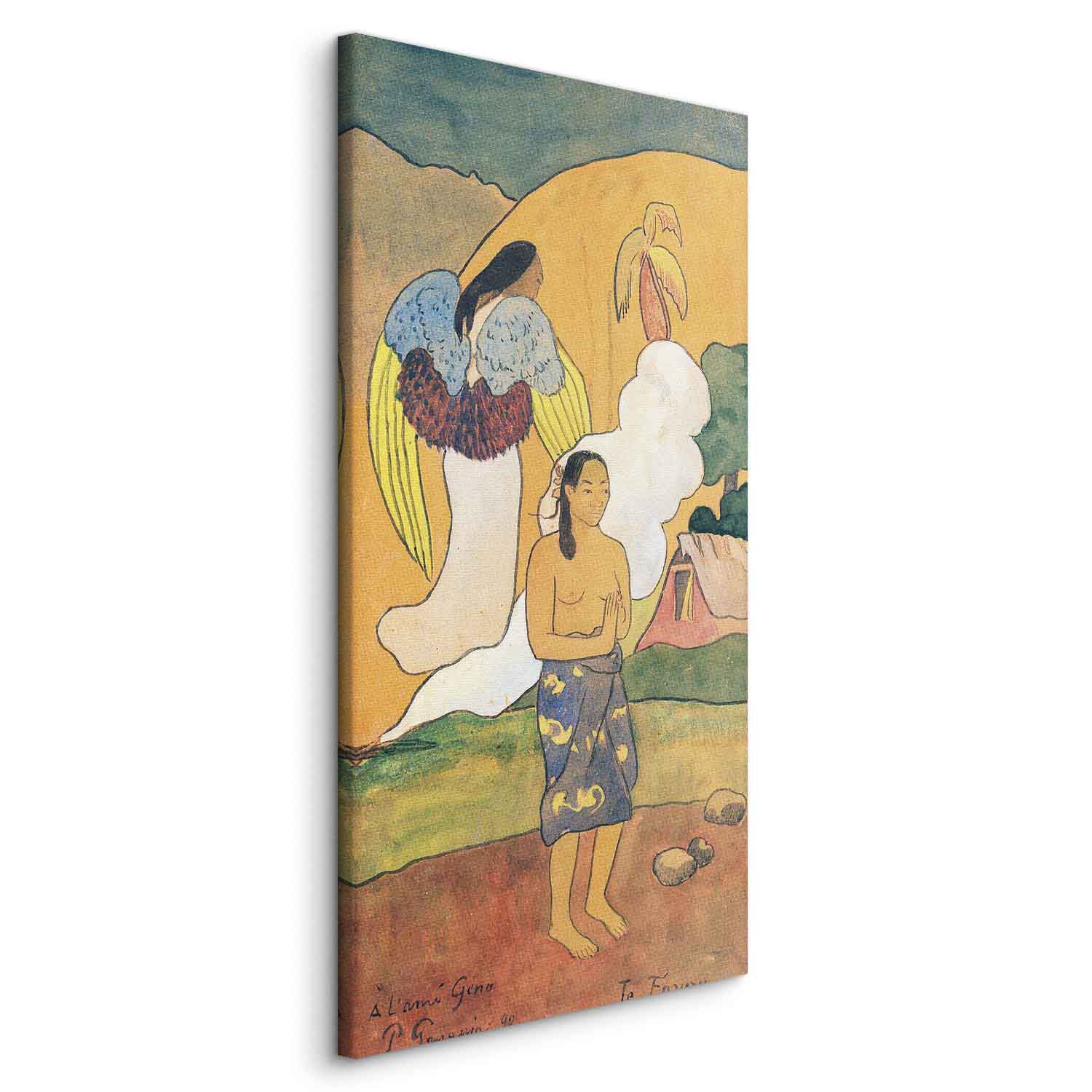 Gauguin Te faruru Post-Impressionist DIY Large Canvas Print