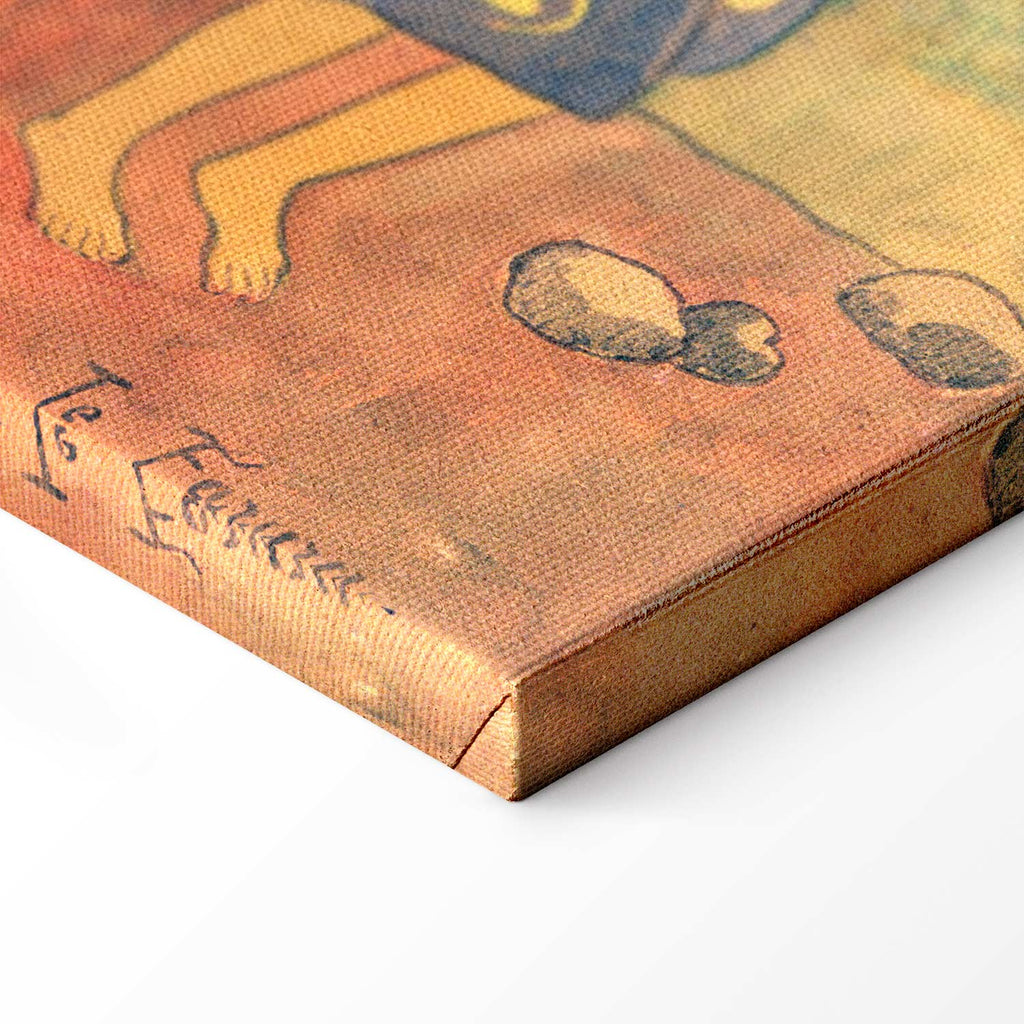 Te Faruru Paul Gauguin Classic Canvas Print