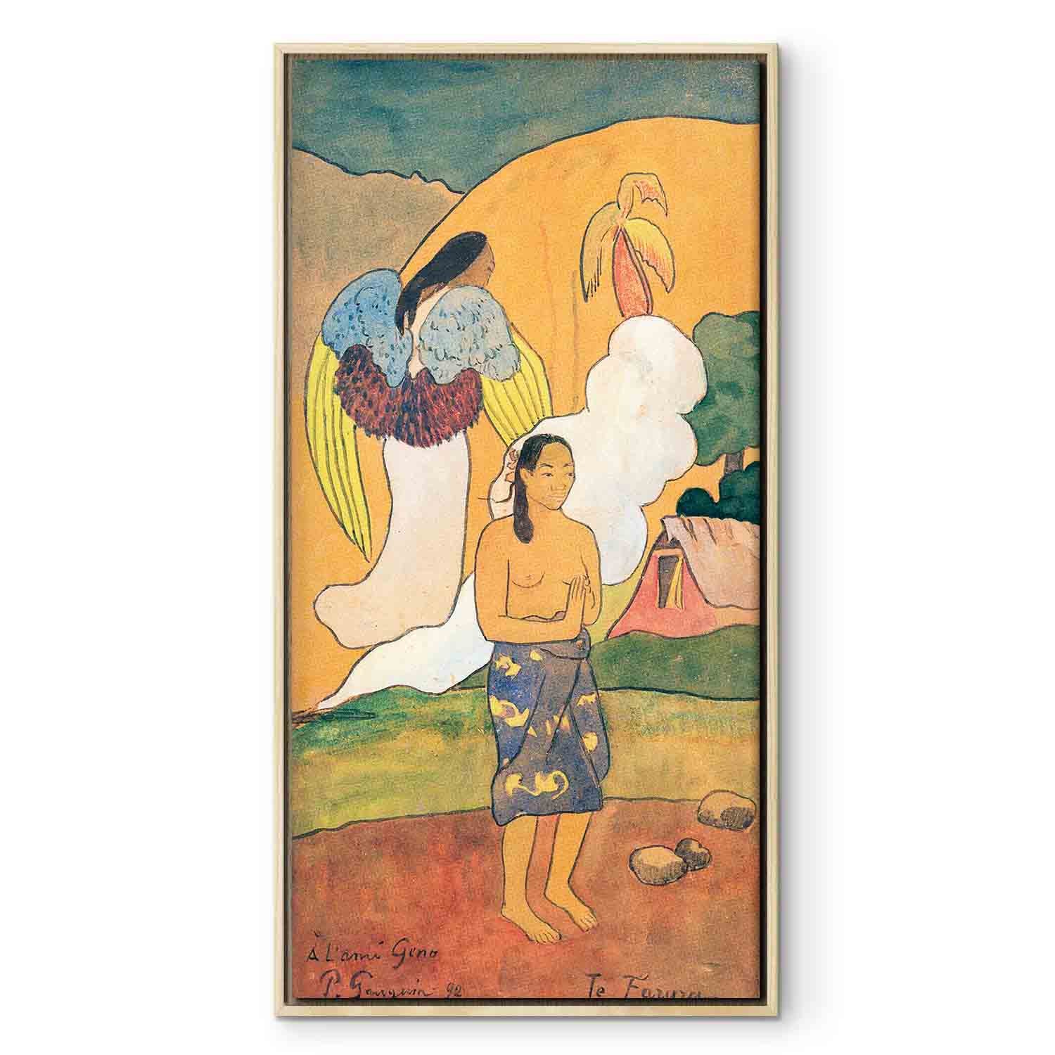 Te Faruru Paul Gauguin Classic Canvas Print