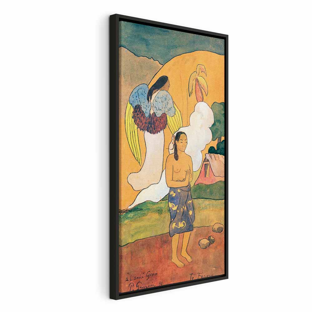 Canvas Print Te faruru by Paul Gauguin
