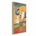 Canvas Print Te faruru by Paul Gauguin