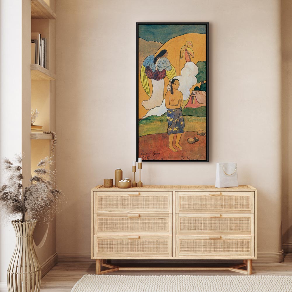 Canvas Print Te faruru by Paul Gauguin