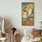 Canvas Print Te faruru by Paul Gauguin