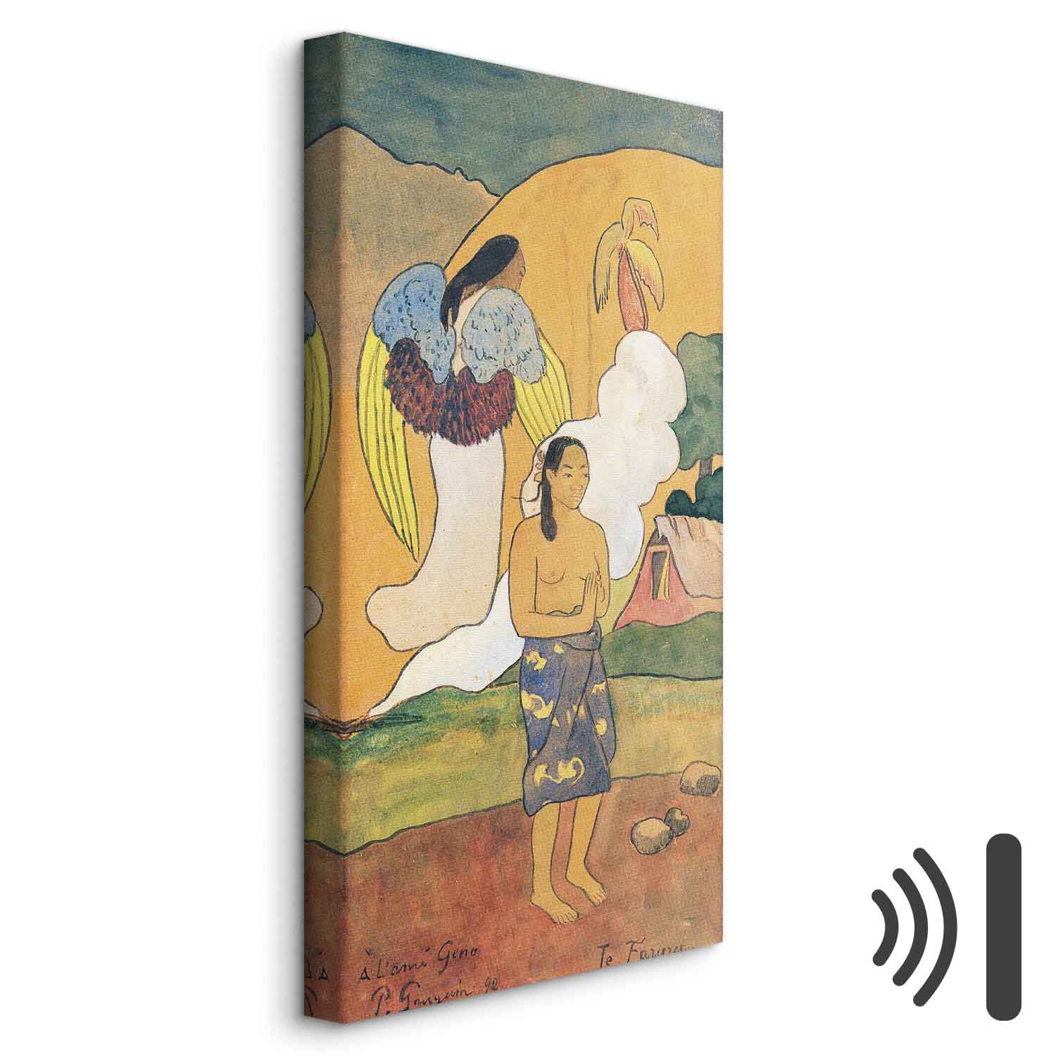 Te Faruru Paul Gauguin Classic Canvas Print