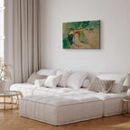 Berthe Morisot Park Bench Classic Canvas Print