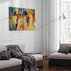 August Macke Yellow Jacket Classic Canvas Print