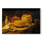 Van Gogh Yellow Straw Hat Still Life Canvas Print