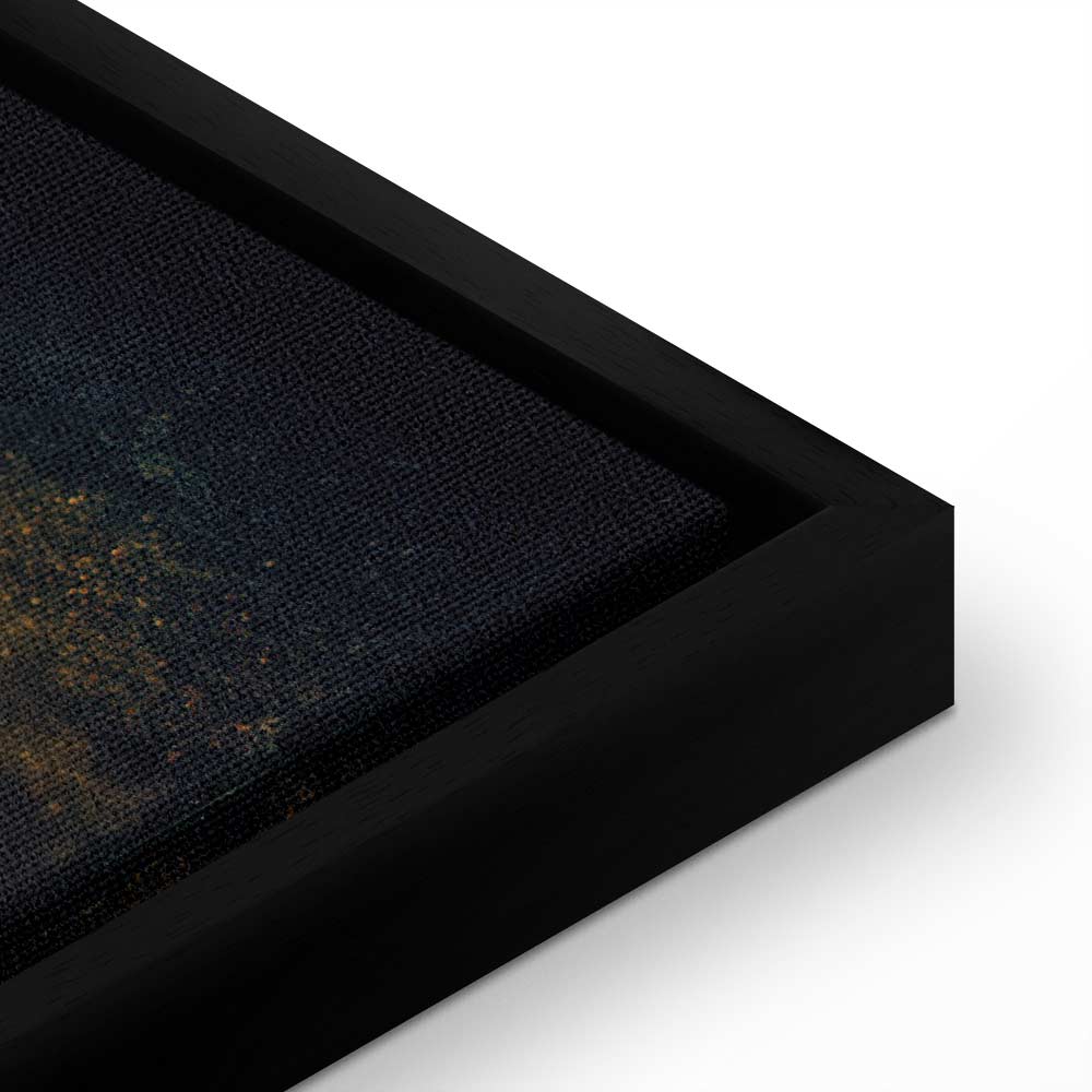 Canvas Print Still Life Yellow Straw Hat