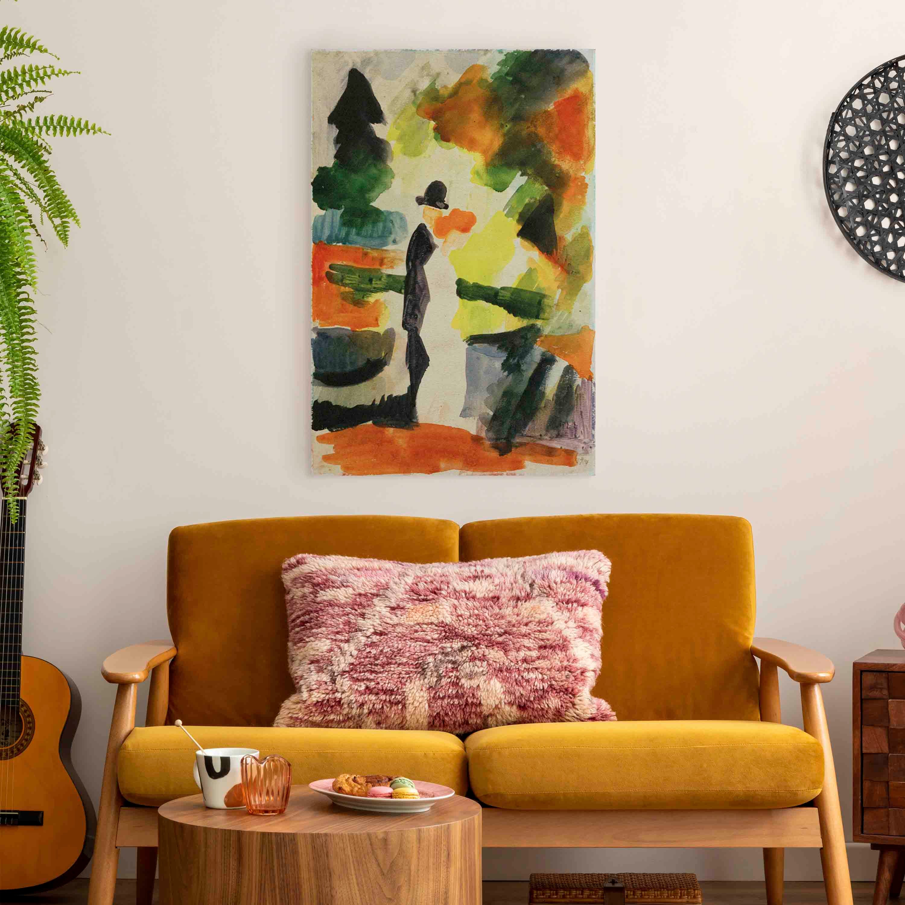 Canvas Print Pair in the Park