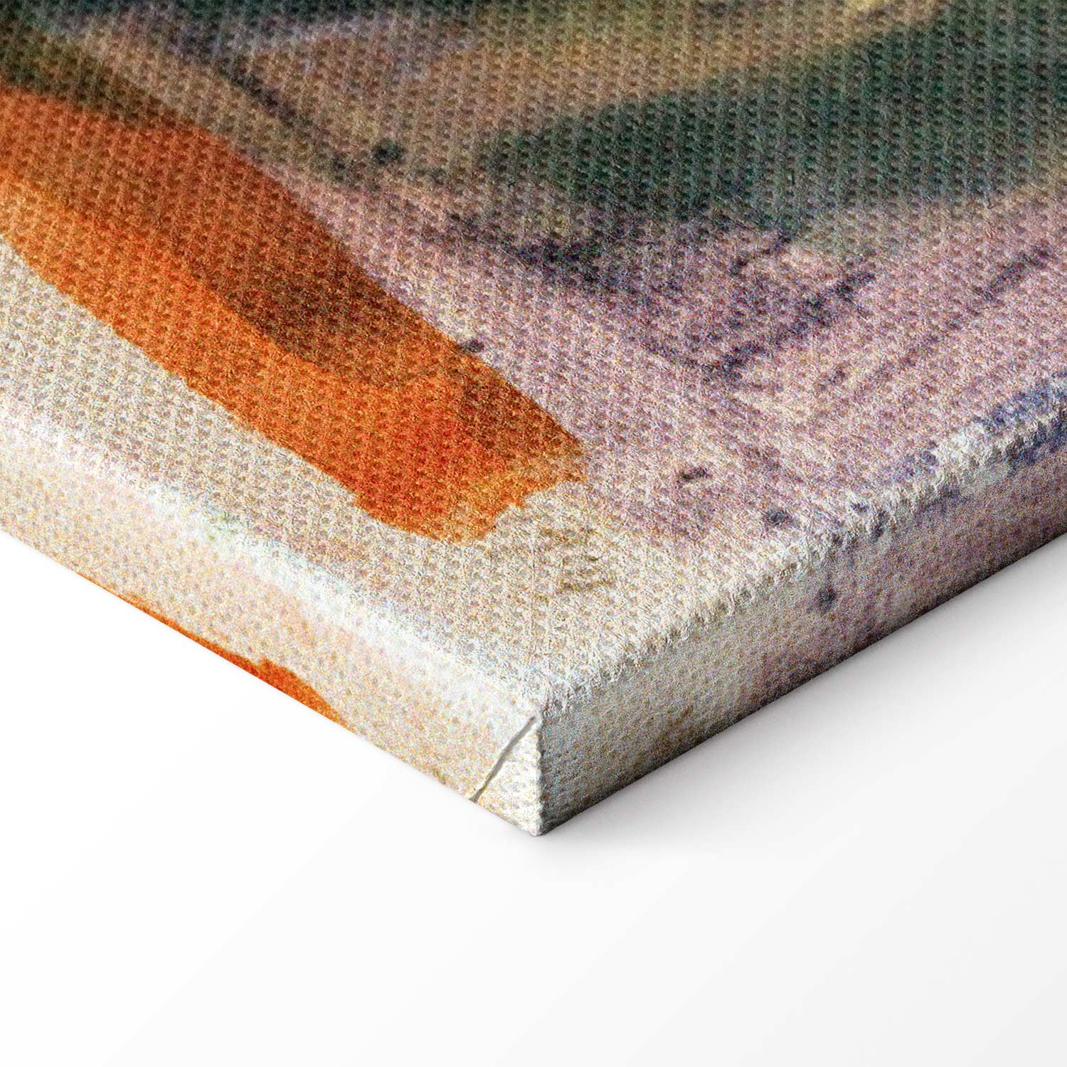 Couple in Park Classic Canvas Print