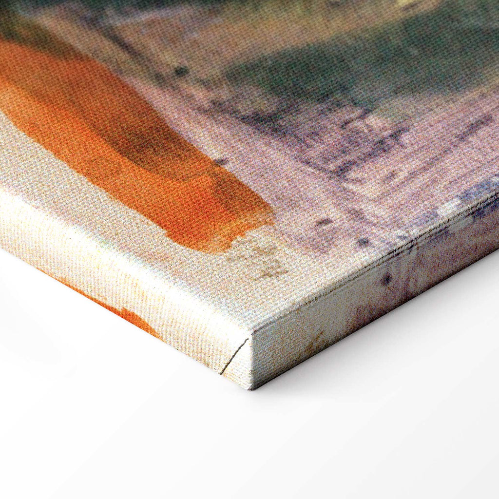 Couple in Park Classic Canvas Print