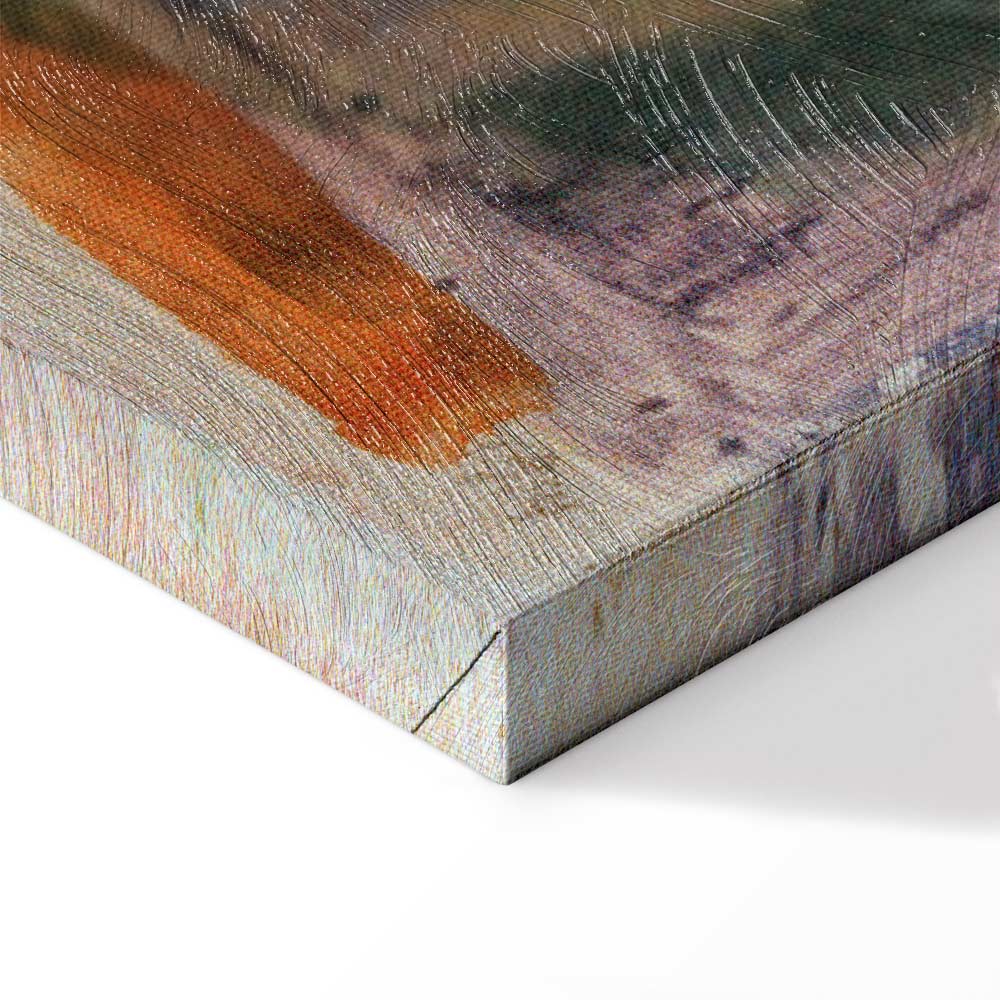 Couple in Park Classic Canvas Print