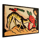 Leinwanddruck - Fabeltier (Franz Marc)