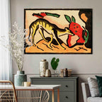 Leinwanddruck - Fabeltier (Franz Marc)