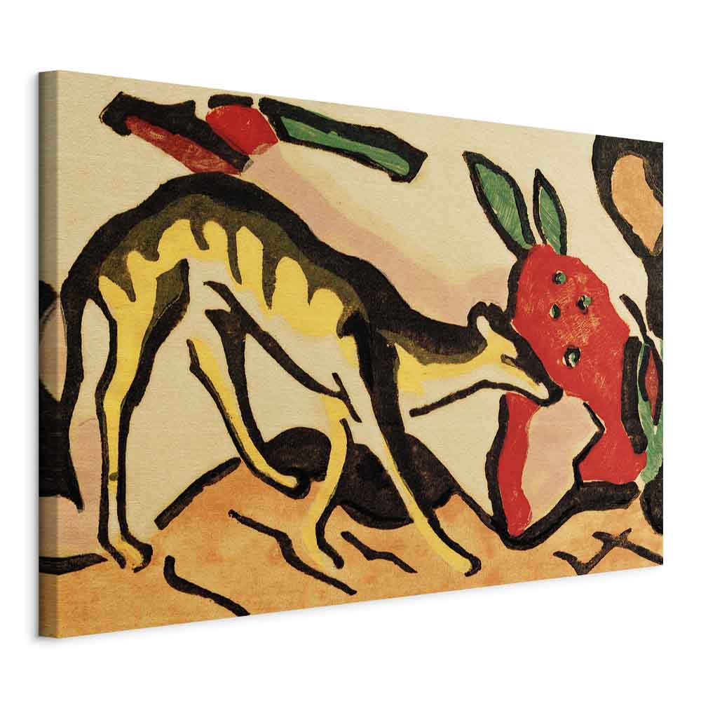 Canvas Print - Fabeltier (Franz Marc)