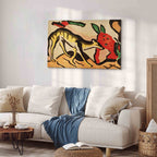 Franz Marc Fabeltier Expressionist Animal Canvas Print