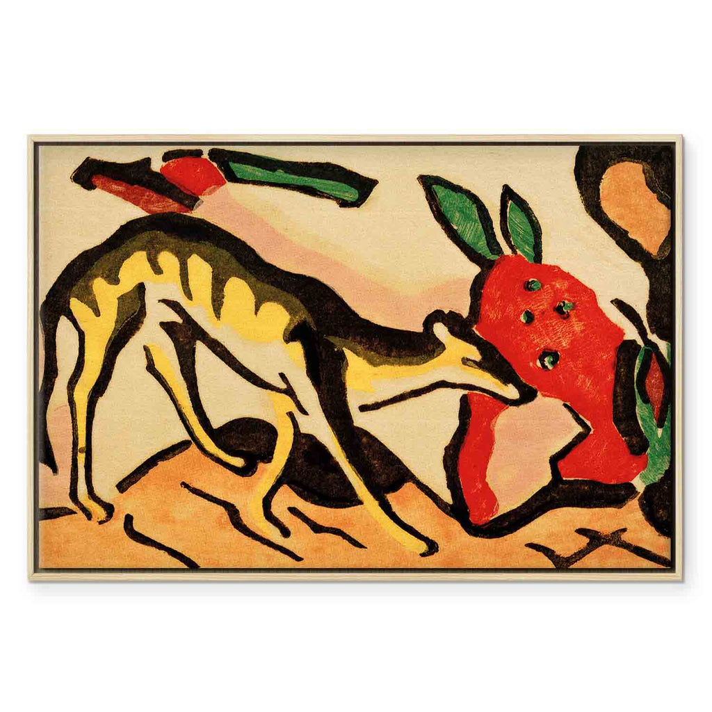 Franz Marc Fabeltier Expressionist Animal Canvas Print