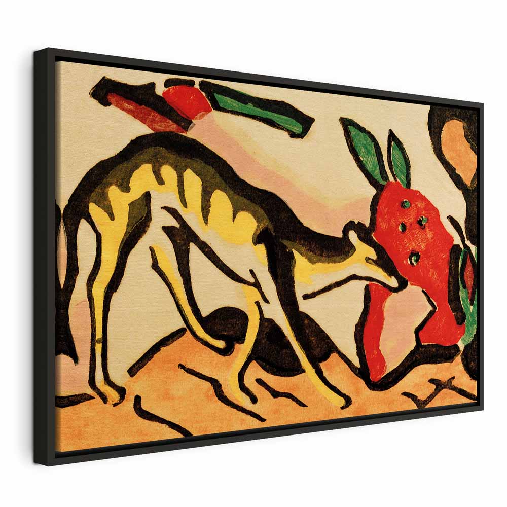 Canvas Print - Fabeltier (Franz Marc)