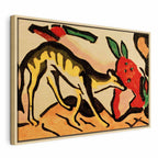 Leinwanddruck - Fabeltier (Franz Marc)