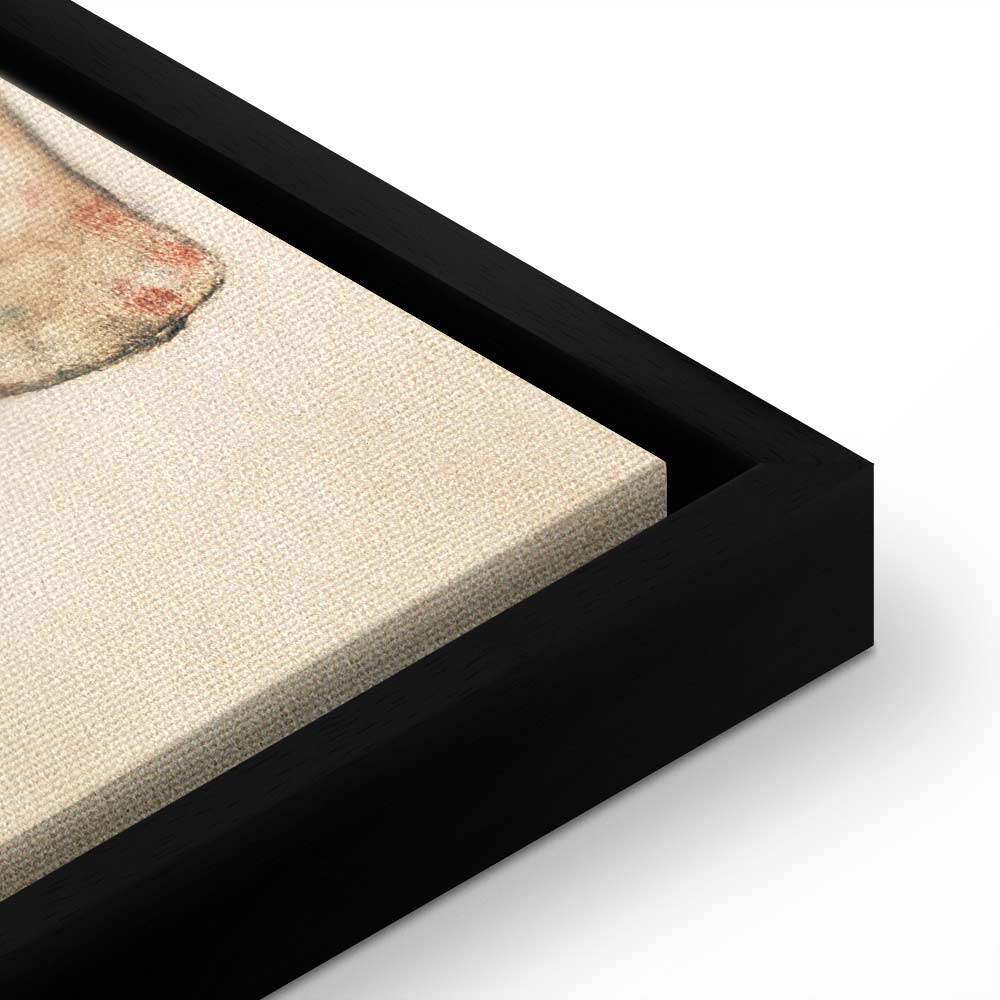 Canvas Print: Reclining Nude with Yellow Towel