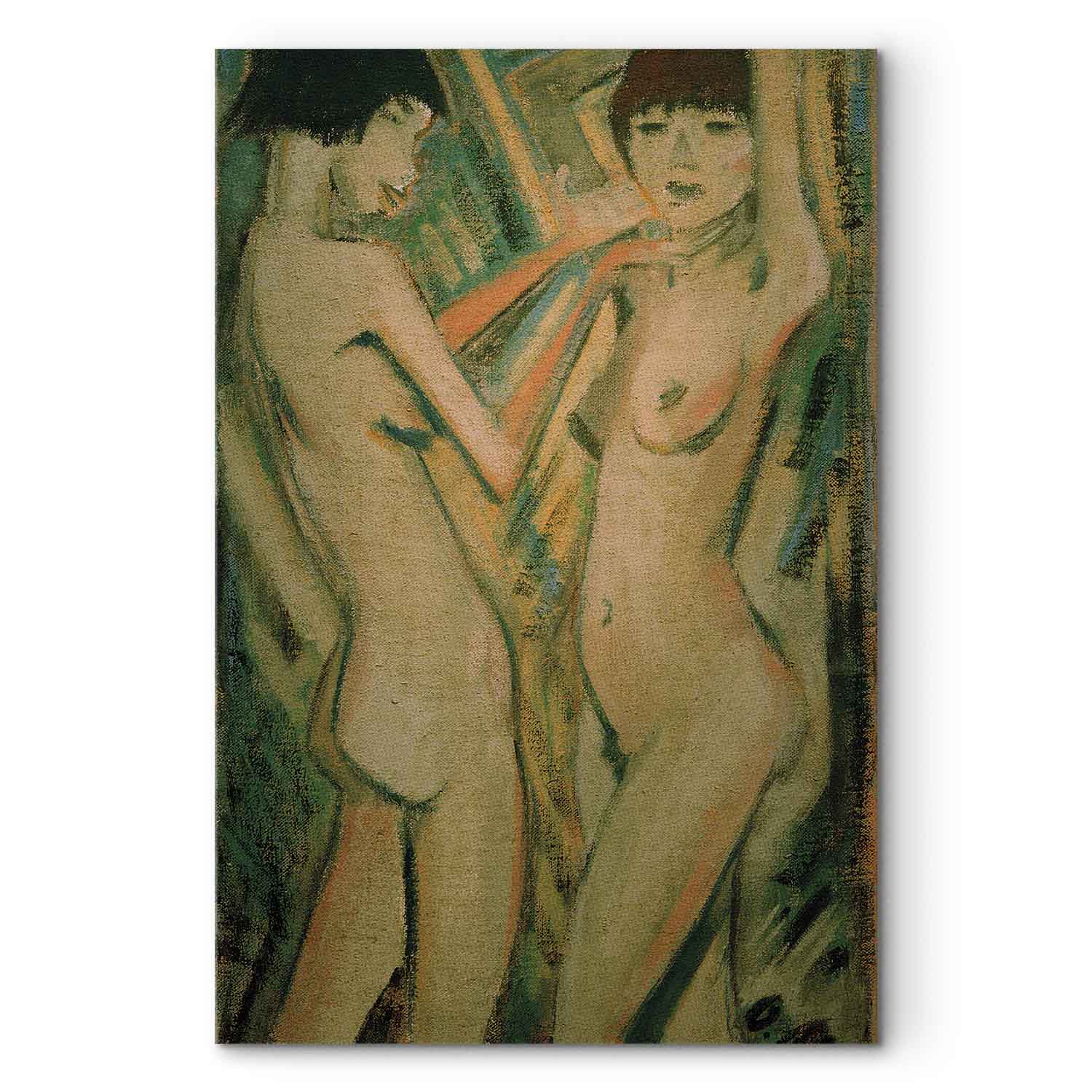 Otto Mueller Two Girls Classic Canvas Print