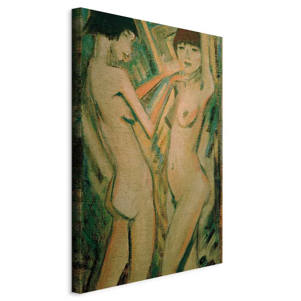 Canvas Print - Zwei Mädchen (Otto Mueller)