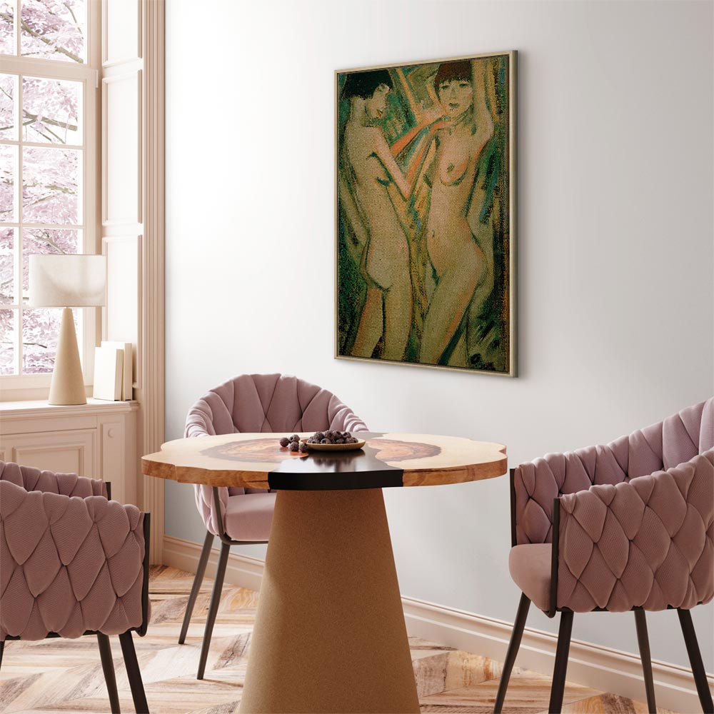 Leinwanddruck - Zwei Mädchen (Otto Müller)