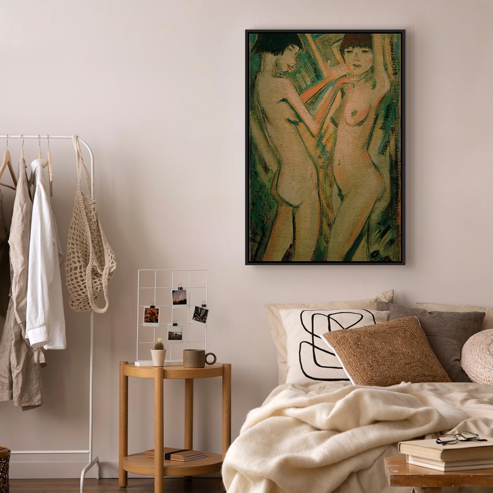 Leinwanddruck - Zwei Mädchen (Otto Müller)