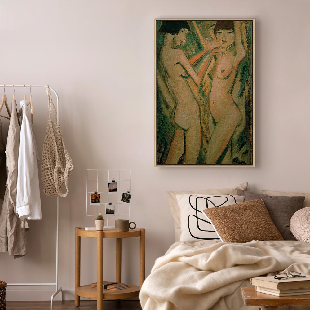 Leinwanddruck - Zwei Mädchen (Otto Müller)