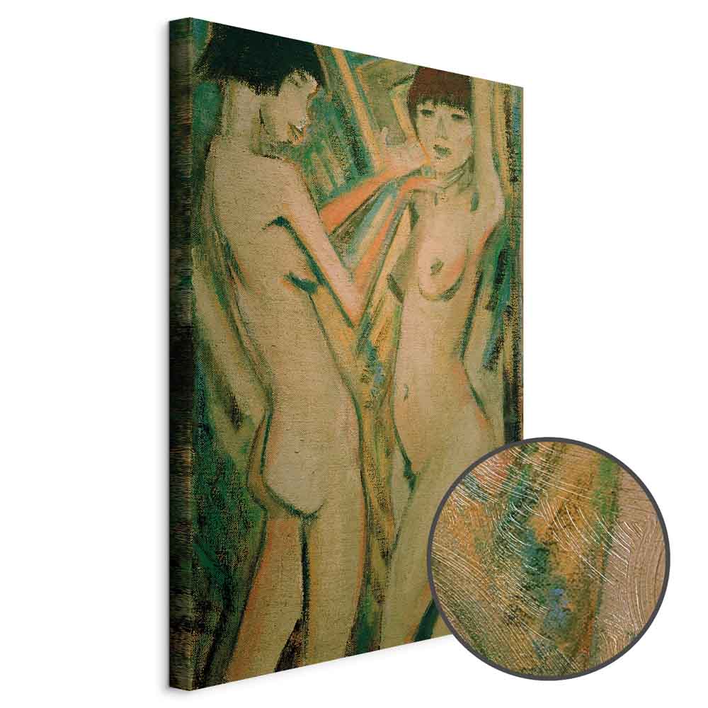 Otto Mueller Two Girls Classic Canvas Print