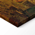 Well-Wisher Presenting Flowers Classic Canvas Print