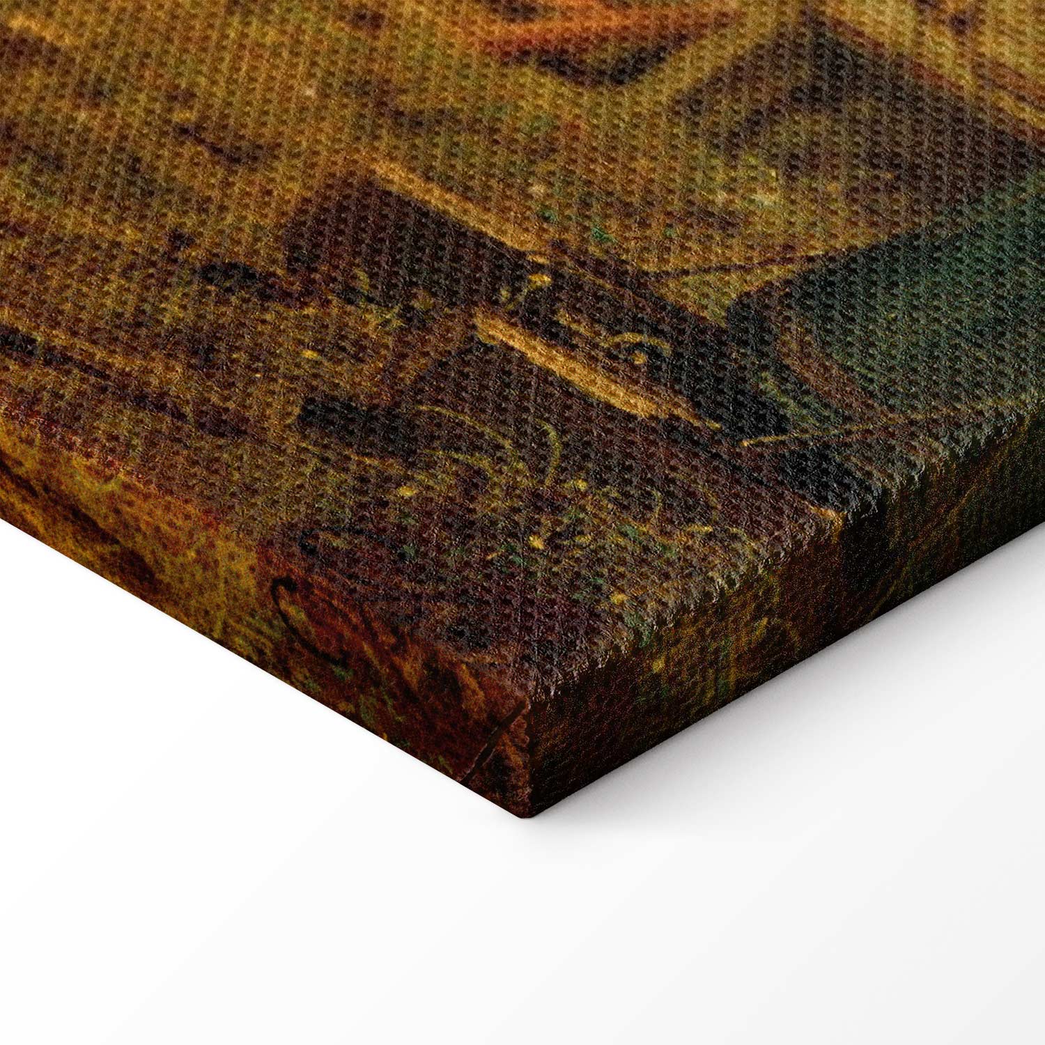 Well-Wisher Presenting Flowers Classic Canvas Print