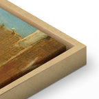 Canvas Print - Well-Wisher Presenting Flowers