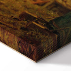 Well-Wisher Presenting Flowers Classic Canvas Print