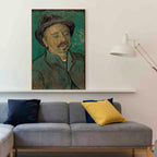 Canvas Print - Portrait of a oneeyed man (Vincent Van Gogh)