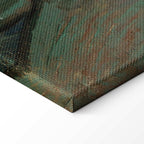 One-Eyed Man Portrait Classic Canvas Print