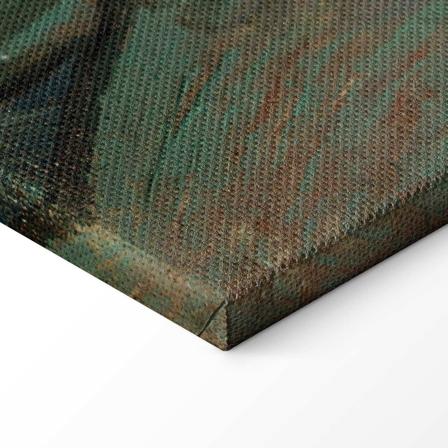 One-Eyed Man Portrait Classic Canvas Print