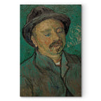 One-Eyed Man Portrait Classic Canvas Print