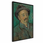 Canvas Print - Portrait of a oneeyed man (Vincent Van Gogh)