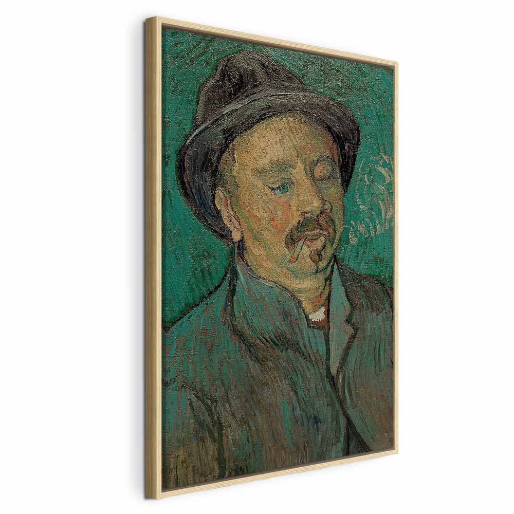 Canvas Print - Portrait of a oneeyed man (Vincent Van Gogh)