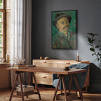 Canvas Print - Portrait of a oneeyed man (Vincent Van Gogh)