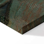 One-Eyed Man Portrait Classic Canvas Print