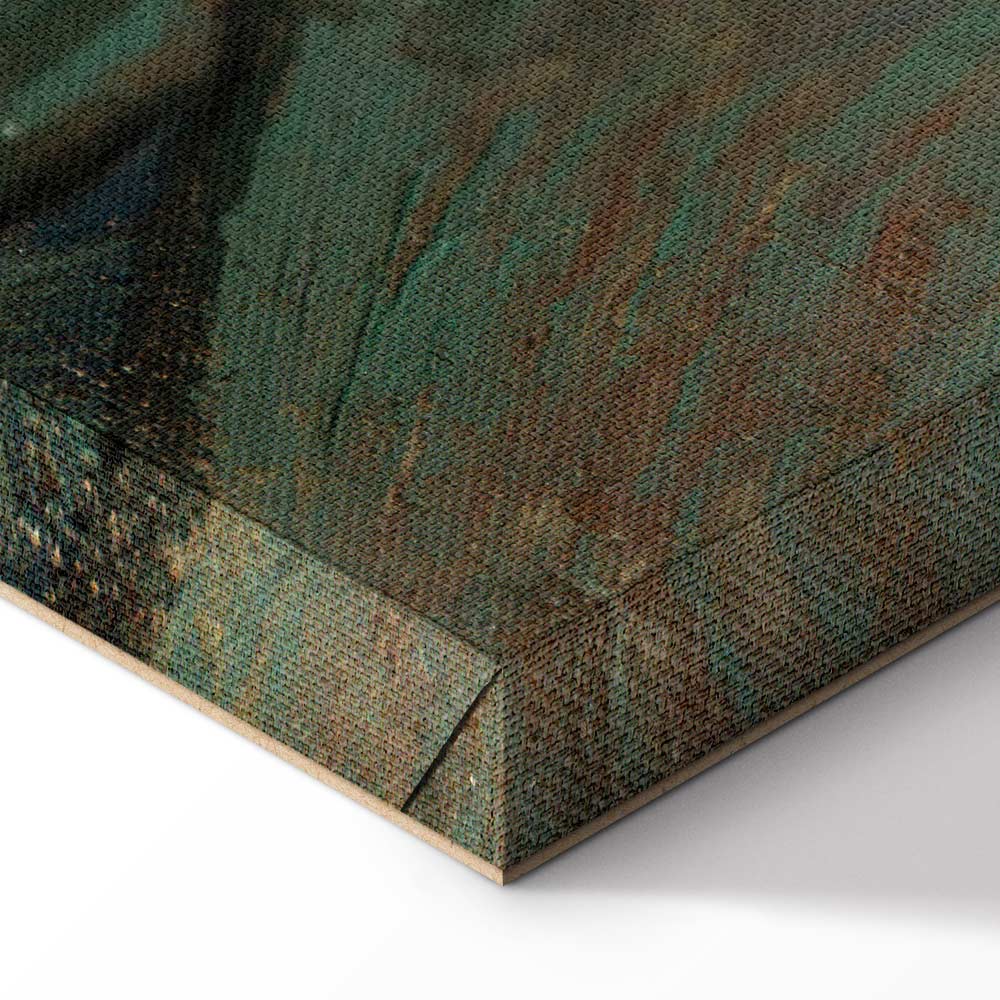 One-Eyed Man Portrait Classic Canvas Print