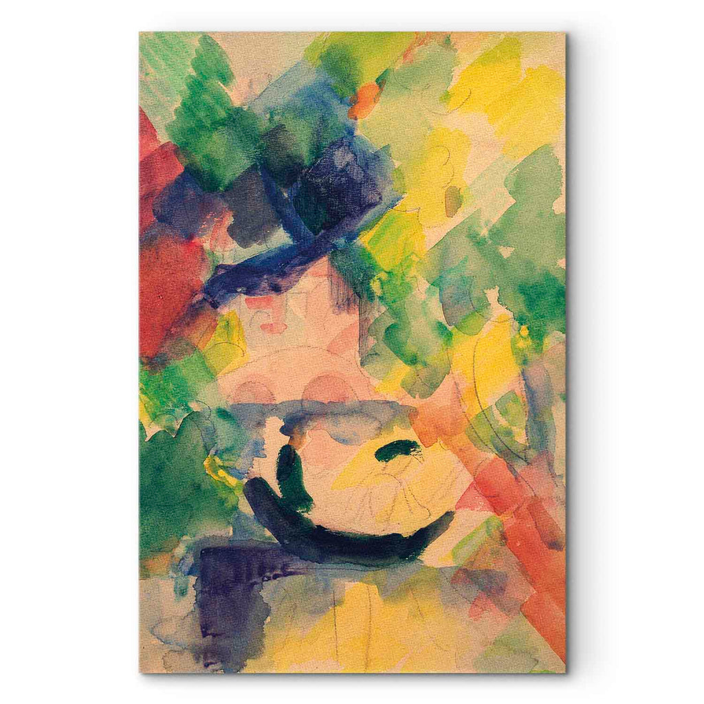 Couple in a Boat Classic Canvas Print