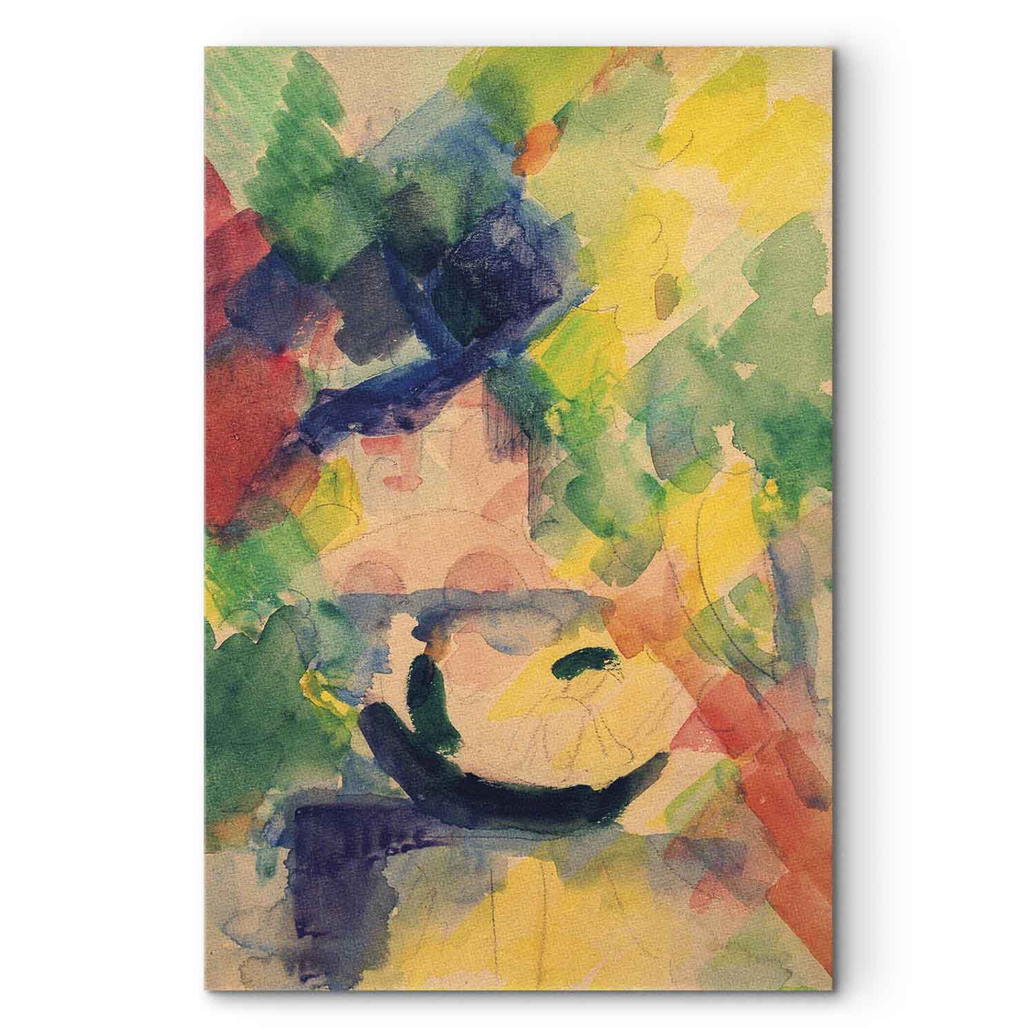 Couple in a Boat Classic Canvas Print